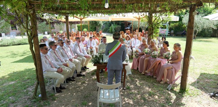 Casale Doria Pamphilj outdoor ceremony